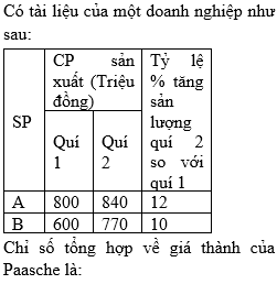 Nguyên lý thống kê